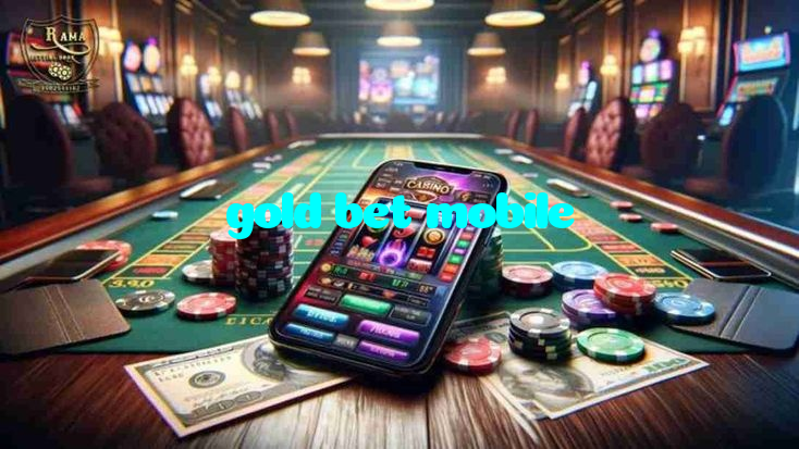 gold bet mobile casino presented on mobile device in Pakistan with slots and live games